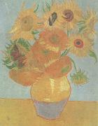 Vincent Van Gogh Still life:vase with Twelve Sunflowers (nn04) Sweden oil painting artist